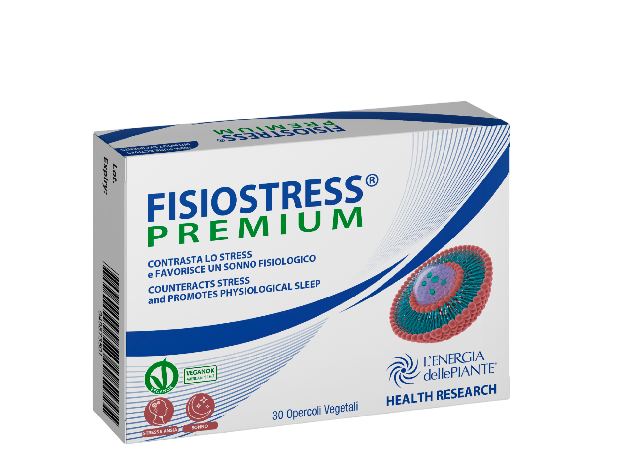 fisiostress 78-Photoroom Fisiostress Premium 30 Cps Contrasta Stress-Ansia-Insonnia - immagine 1